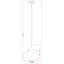 Luminaire suspendu 1 lumière 10,75 po Jarne-325971762