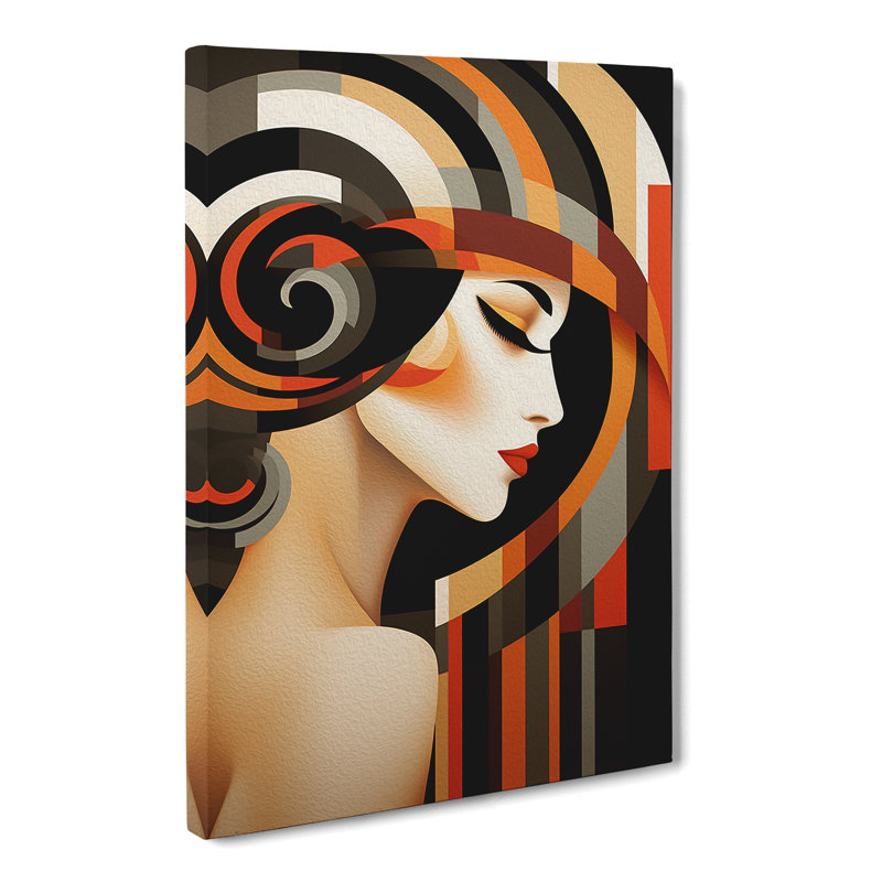 Woman Op - No Frame Print, 60cm H x 40cm W x 3cm D