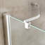  Quadrant Shower Enclosure, Double Hinged Door, 8mm Safety Glass With Acrylic Shower Tray (1000 x 1000mm)