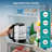 Countertop Reverse Osmosis Water Filtration System Portable RO Water Filters Purifier with 5 Stage Filtration, 3:1 Pure to Drain, TDS Monitor, Faster Delivery Flow, Plug and Use-104592337