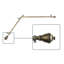 Tringle à rideaux d'angle simple Kinbrae-438774302-438774300