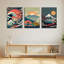 3 Piece Wrapped Canvas Print