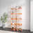 Iron Frame Acrylic Bookshelf - Sturdy Display Unit-107822242