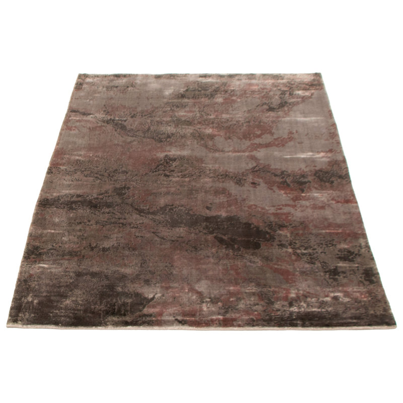 Tapis gris / brun tissé à la main Sotion