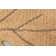 Monstera Cotton Area Rug in Olive/Soil Brown/Orche