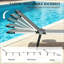 Chaise longue de patio Position Position