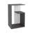 Side Table 25" H, 1 Shelf-1876363904