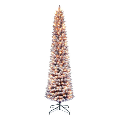 90' Lighted Fir Christmas Tree