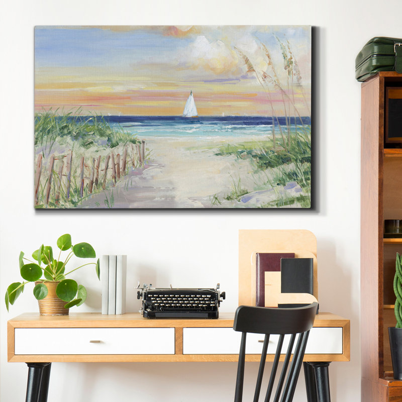 «Set Sail», reproduction d'art sur toile tendue, H 36 po x l 24 po x P 1 po