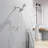 Volume Control Shower System with Rough in-Valve-98466891