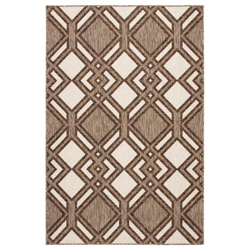 Samba Geometric Indoor / Outdoor Rug, Rectangle 2' x 3'7"