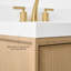 Meuble-lavabo double autoportant 84 po avec comptoir en quartz blanc et lavabo encastré blanc Momo-124322407-103966006