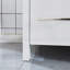 Ensemble de meuble-lavabo autoportant 42 po avec plateau en céramique et miroir assorti Brescia-27042797