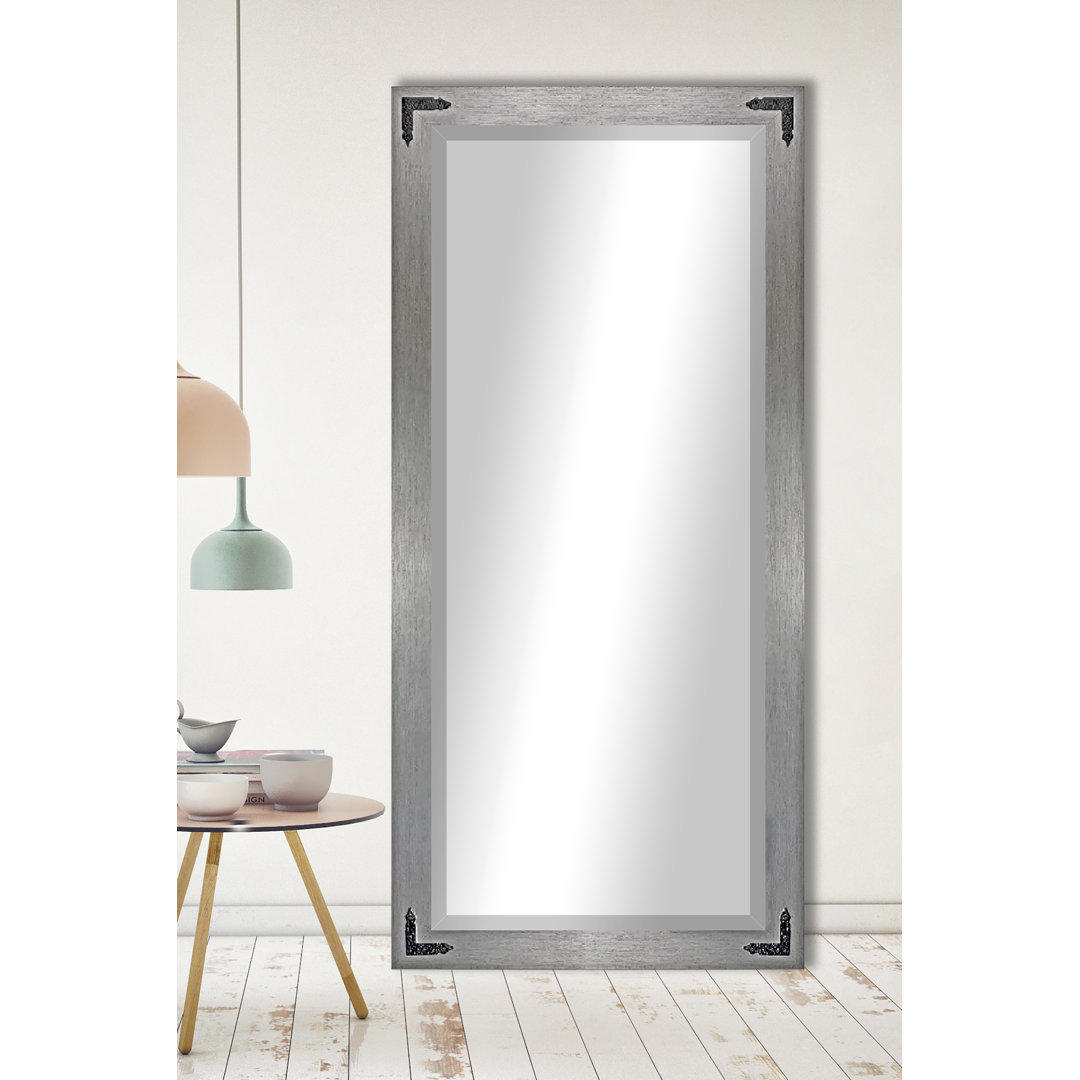 Heavner Wood Flat Mirror Laurel Foundry Modern Farmhouse® 