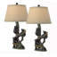 Lampe de table en résine 31 po Grigio