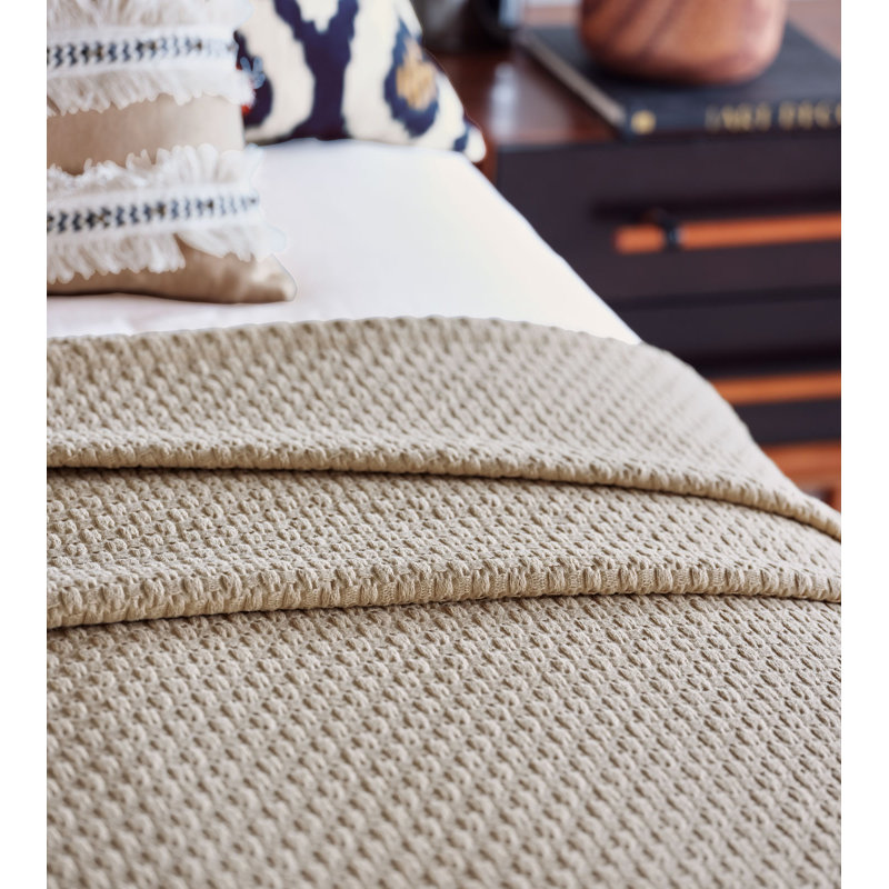 Naya Breeze Beige and White Linen Striped Lumbar Pillow