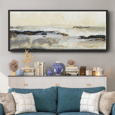 Joyeux horizon I - toile encadrée