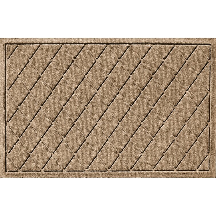 Non-Slip Geometric Outdoor Doormat