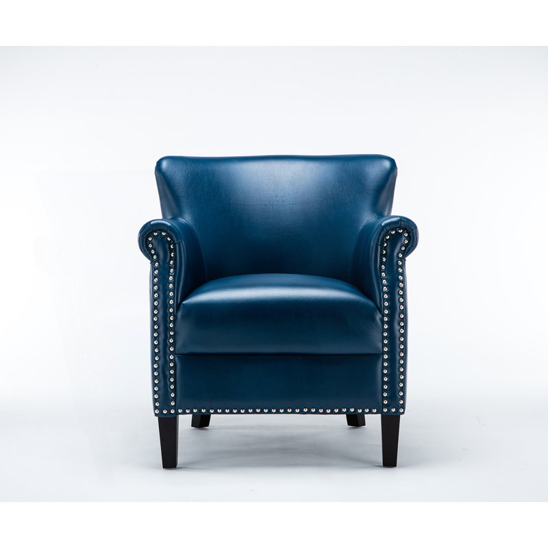 Fauteuil club, fauteuil de lecture, fauteuil de chambre à coucher, Marine