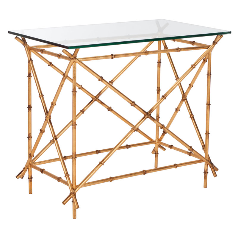 Bengtson Glass Top End Table