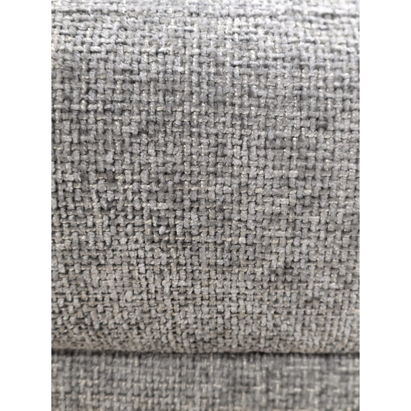 Rosevale Manual Recliner Armchair - Silver, 102" H x 140" W x 93" D, Sliver Fabric, Power