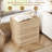 Minimalist Textured Curved Profile 2-drawer Nightstand-299797222
