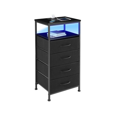 Nightstand with Charging Station