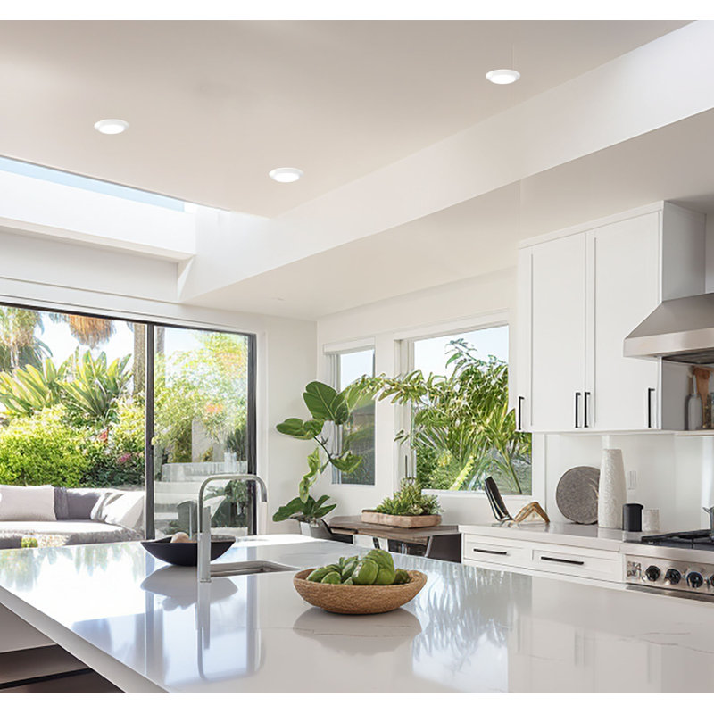 Zelman Flush Mount, White