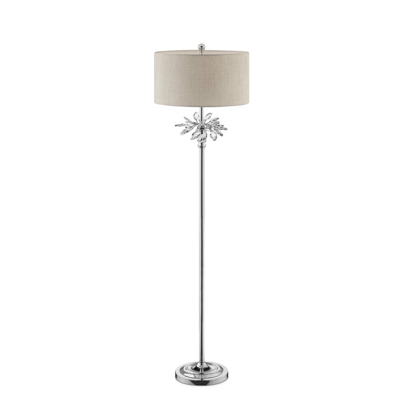 Lampe sur pied traditionnelle 62,25 po Arissa