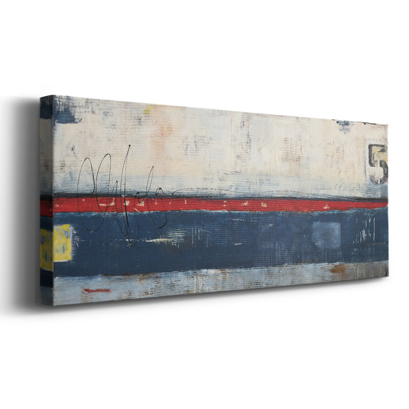 Quai 5 sur toile, H 24 po x l 60 po x P 1,5 po