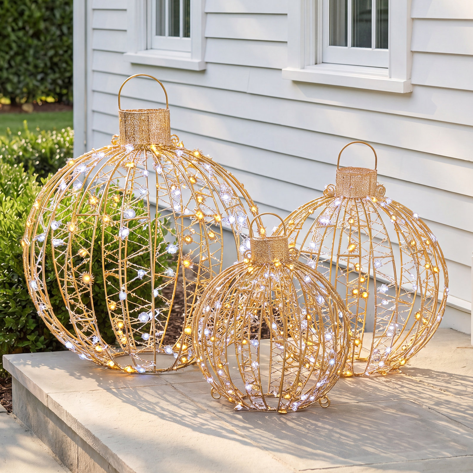 Metal Christmas Lawn Decoration