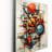Constructivism Dynamic Assemblage Geometric III - Abstract Very Large Wall Clocks-99630457