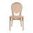 Clymer Stacking All-Weather Commercial Paris Chair with Metal Frames-471913606