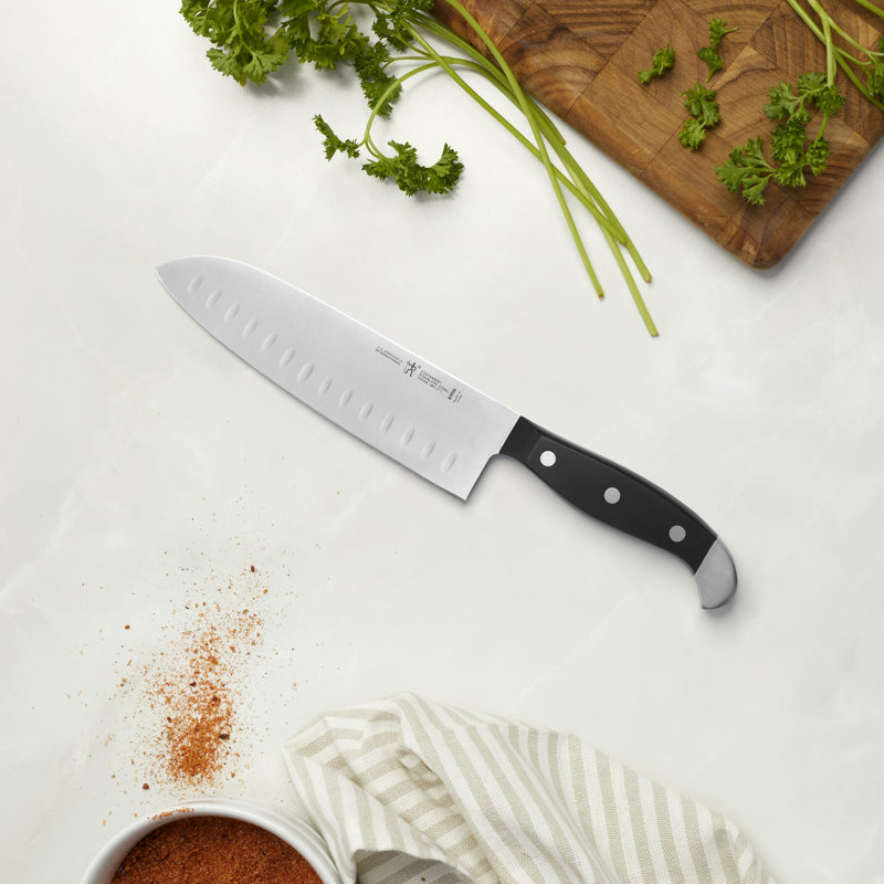 Henckels Statement 5-inch Hollow Edge Santoku Knife, 5"