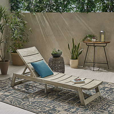 Chaise longue d'extérieur, chaise longue