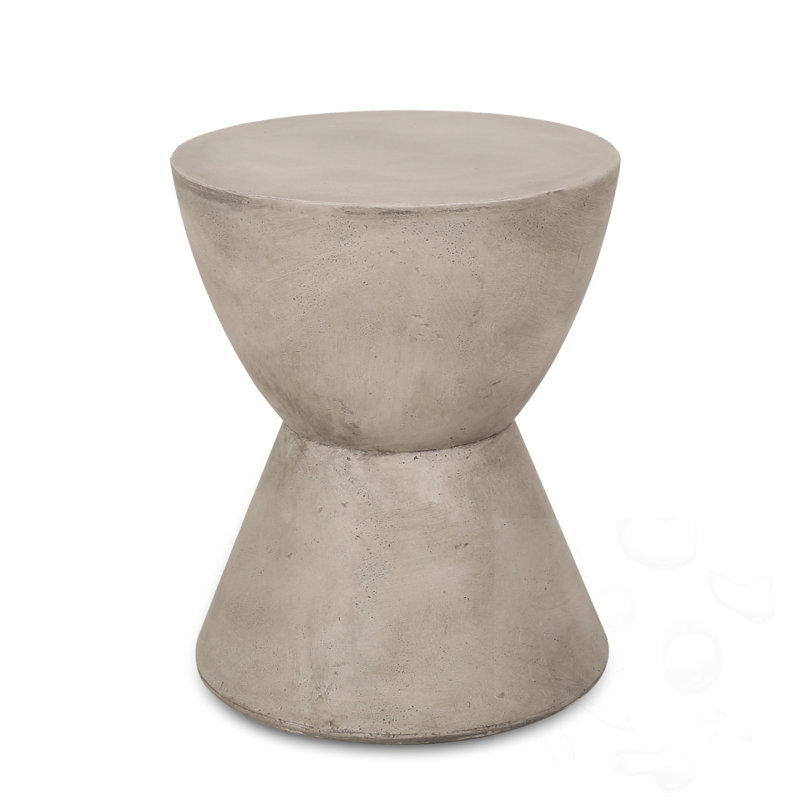 Outdoor Patiotable With Hourglass Design