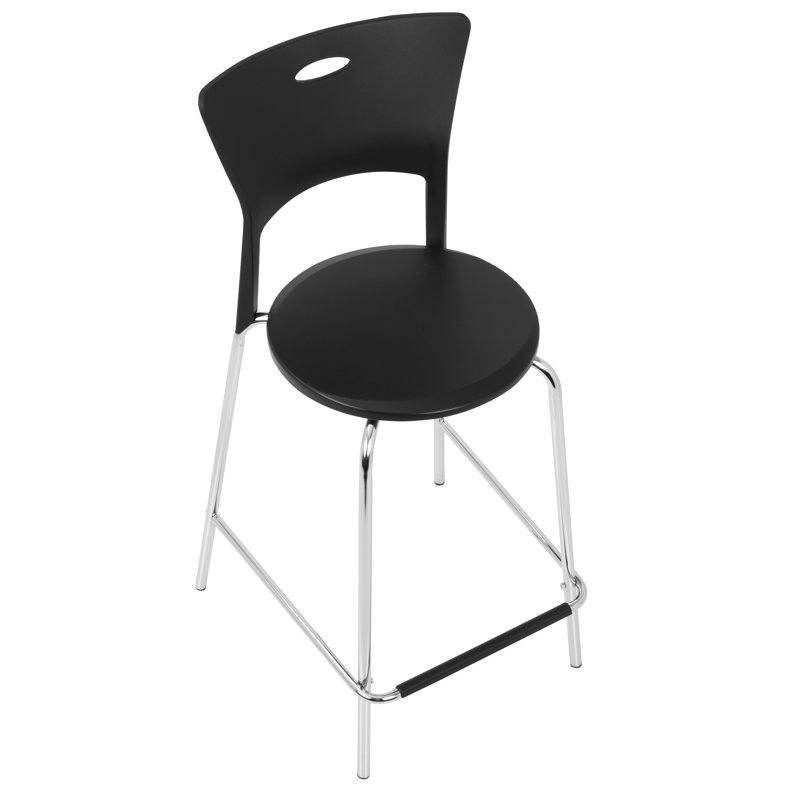 Tabouret 25" Galston, Noir
