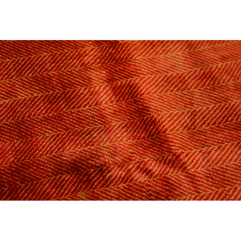 Wool Chevron Area Rug