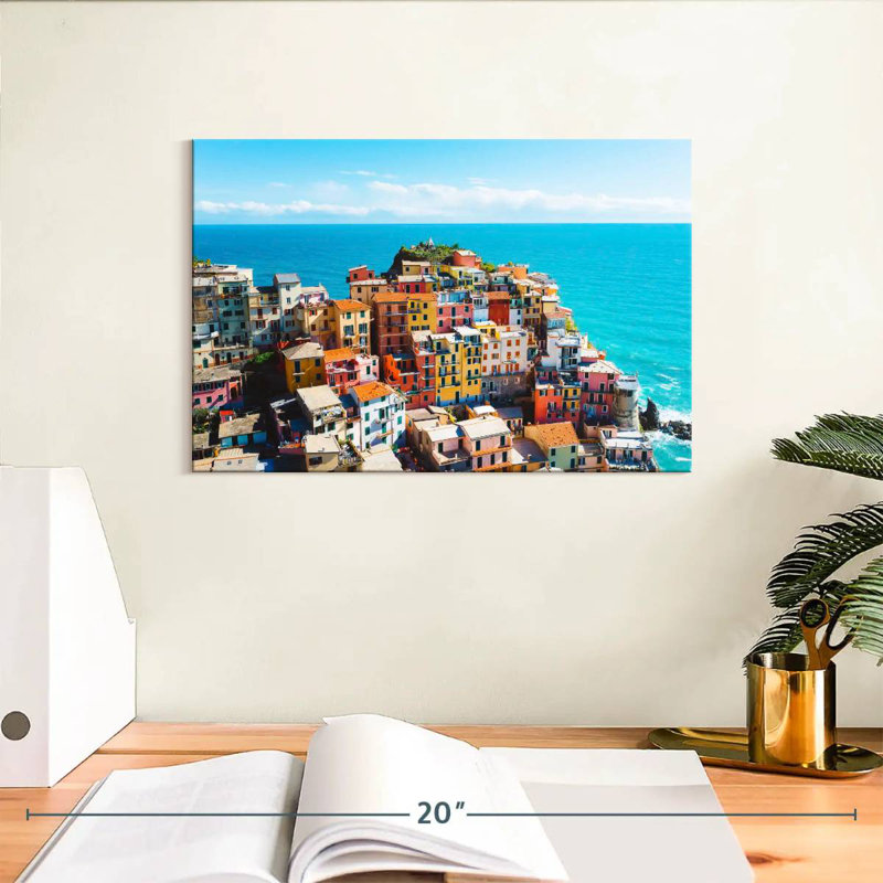 Cinque Terre Village, H 8 po x l 12 po