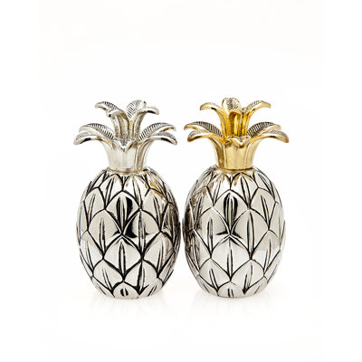 Bayou Breeze Gil Pineapple Salt & Pepper Shakers