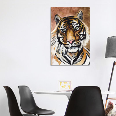Tiger by Chelsea Goodrich - Wrapped Canvas Painting