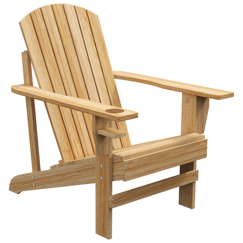 Tepper Solid Wood Adirondack Chair