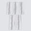 5x Clear Acrylic Piano Hinges 150 mm, Continuous Plastic Hinges