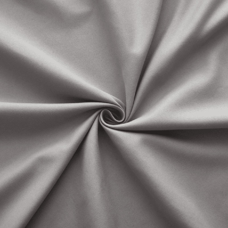 Angeliza Microfiber Brushed Fitted sheet , Double (4'6), Grey