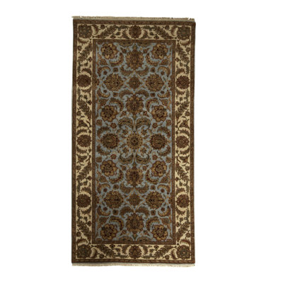 Tapis multicolore de haute qualité noué à la main Trinity