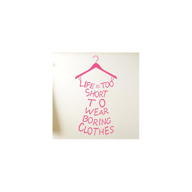 Wall Decal, Pink, Large