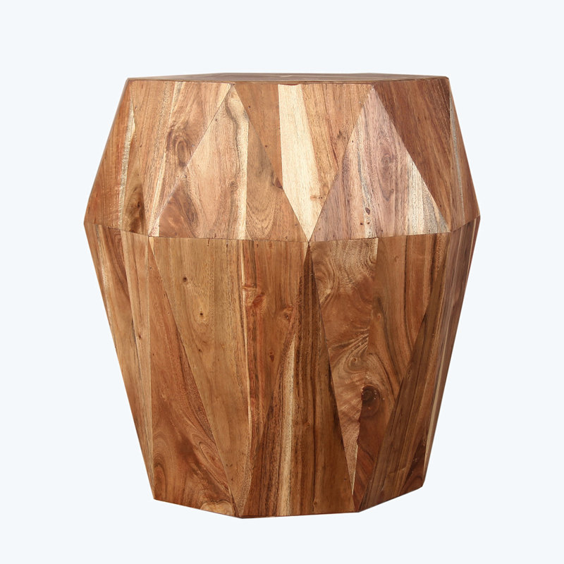 Idolah Solid Wood End Table