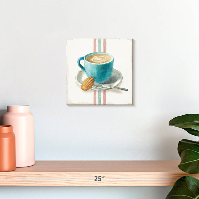 Wake Me Up Coffee I With Stripes, H 10 po x l 10 po