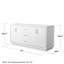 Base de meuble-lavabo double 72 po Icon-97548046
