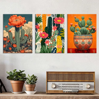 3 Piece Wrapped Canvas Print